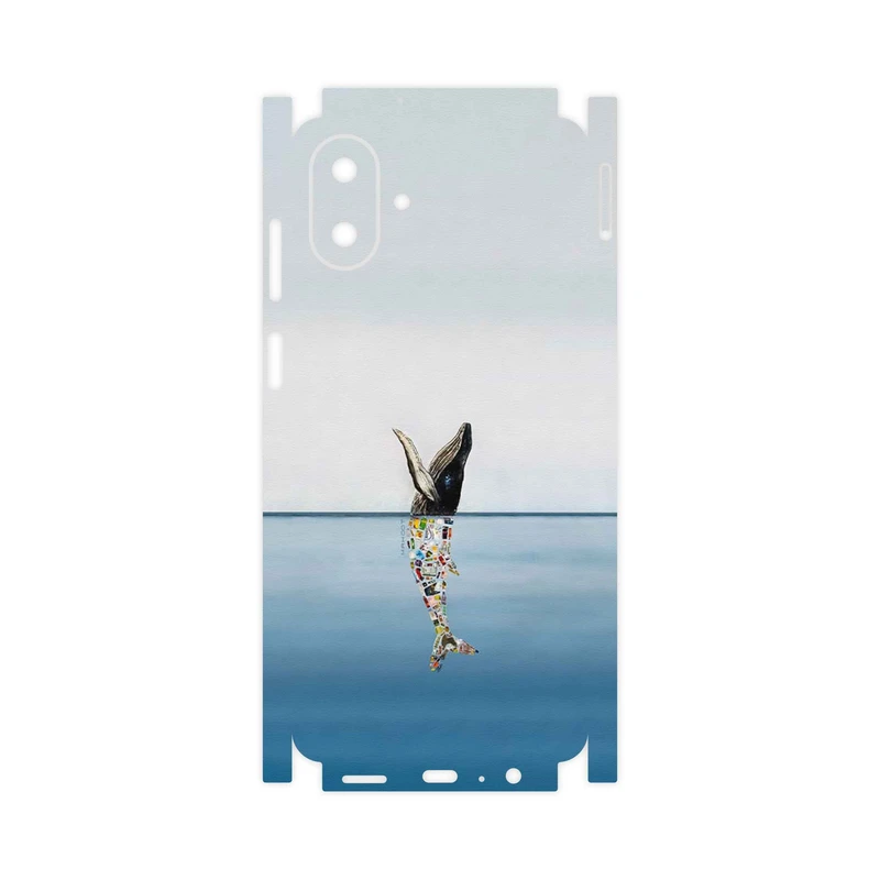 برچسب پوششی ماهوت مدل Collage of Sea Trash-FullSkin مناسب برای گوشی موبایل سامسونگ Galaxy A07