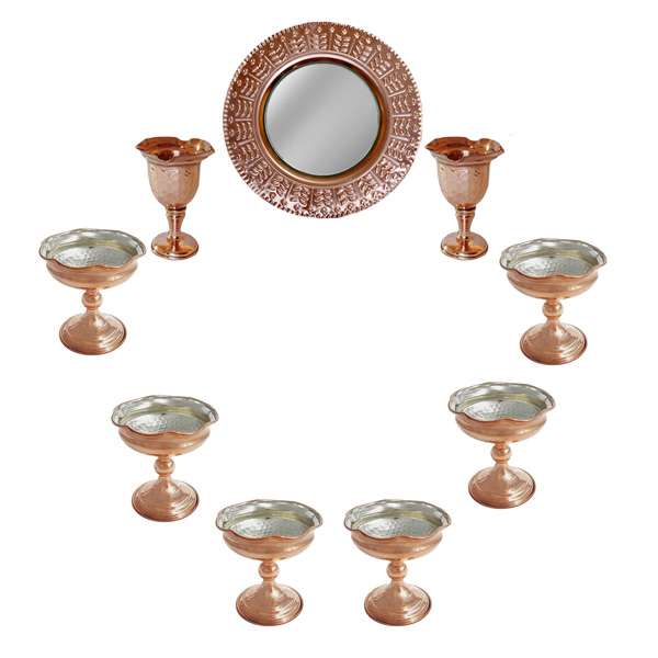 ست 9 تکه هفت سین مسی کد ZH223.27 ست 9 تکه هفت سین مسی کد ZH223.27