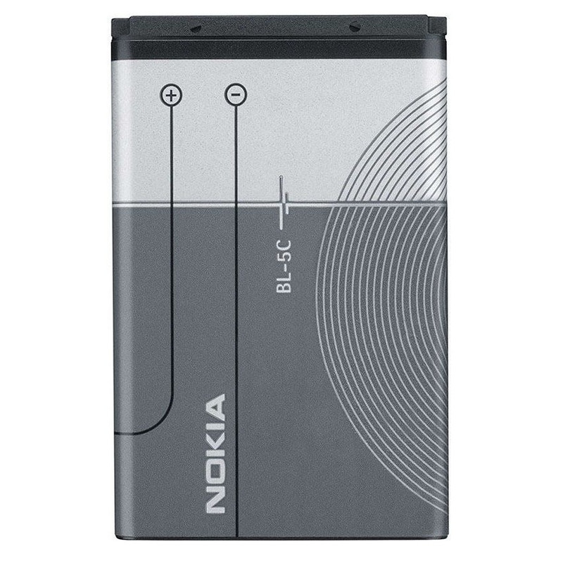 باتری موبایل مدل BL-5C ظرفیت 1020 میلی آمپر ساعت مناسب برای گوشی نوکیا مدل 1100 بسته 5 عددی