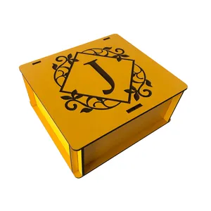 جعبه هدیه چوبی مدل j129