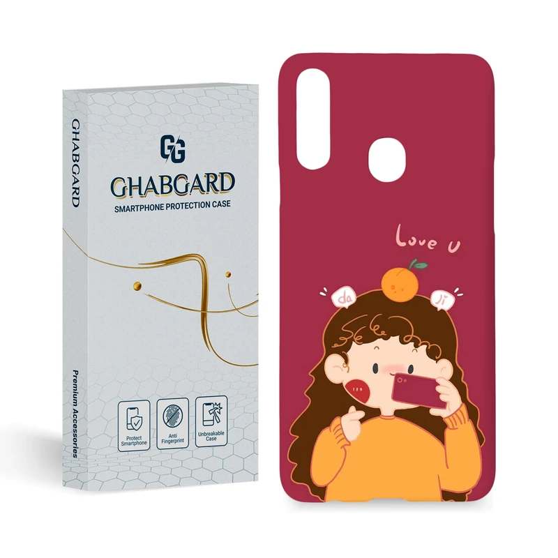 کاور قاب گارد مدل دخترانه مناسب برای گوشی موبایل سامسونگ Galaxy A20s