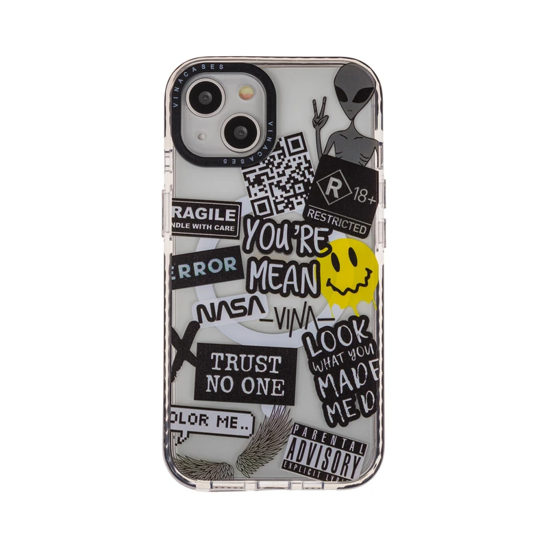 کاور ویناکیسز مدل  You're mean MagSafe مناسب برای گوشی موبایل اپل iphone 13/14