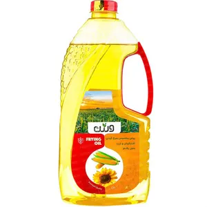 روغن مایع سرخ کردنی آفتابگردان و ذرت بدون پالم ورژن - 1.5 لیتر