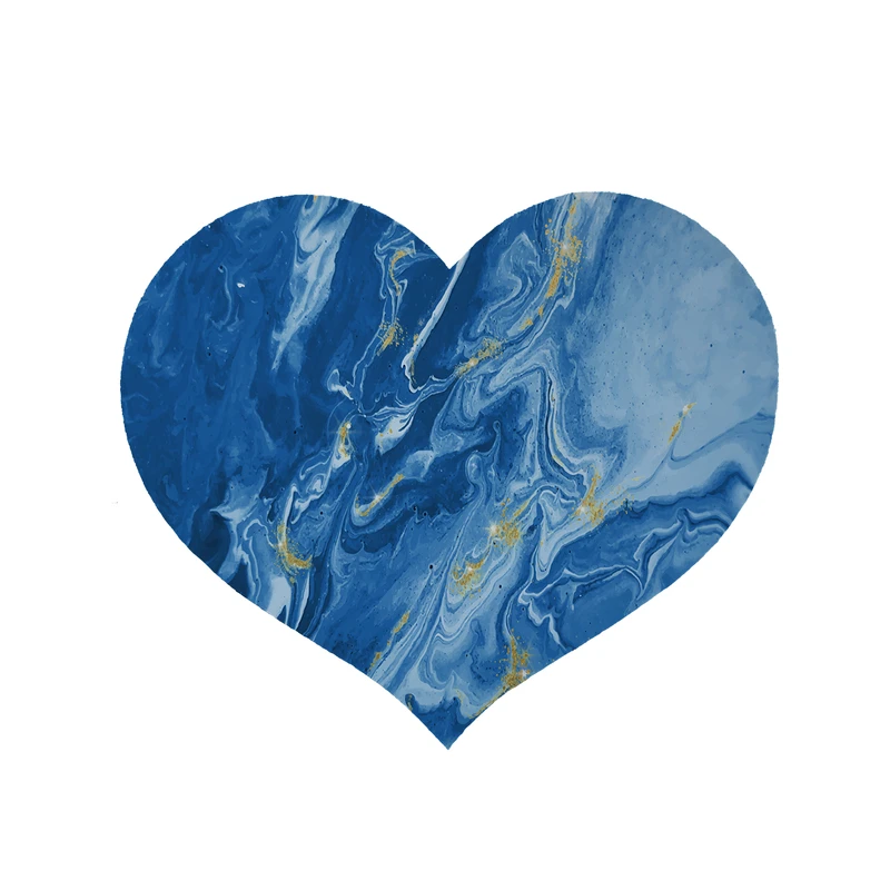 پادری مدل قلب طرح سنگ کد 8381 سایز 90 × 90 سانتی متر