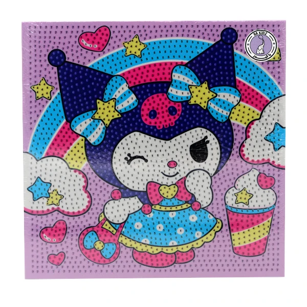 بازی آموزشی باکیدز مدل نقاشی الماسی کرومی و کیک و بستنی