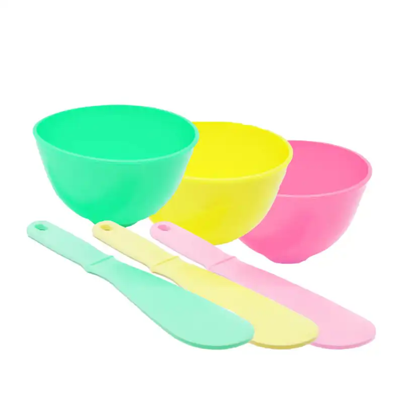 کاسه ماسک صورت مدل سیلیکونی به همراه کاردک