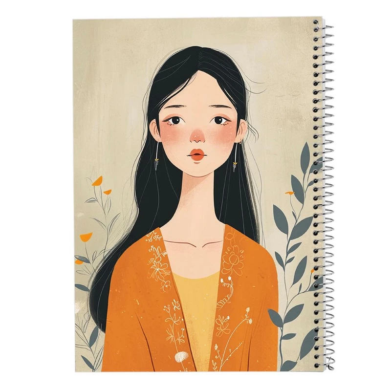 دفتر نقاشی 50 برگ مدوپد مدل دخترانه کد DF15808