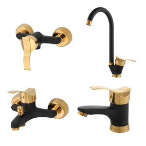 ست شیرآلات ترنم مدل آوا  پلاسMT مجموعه 4 عددی