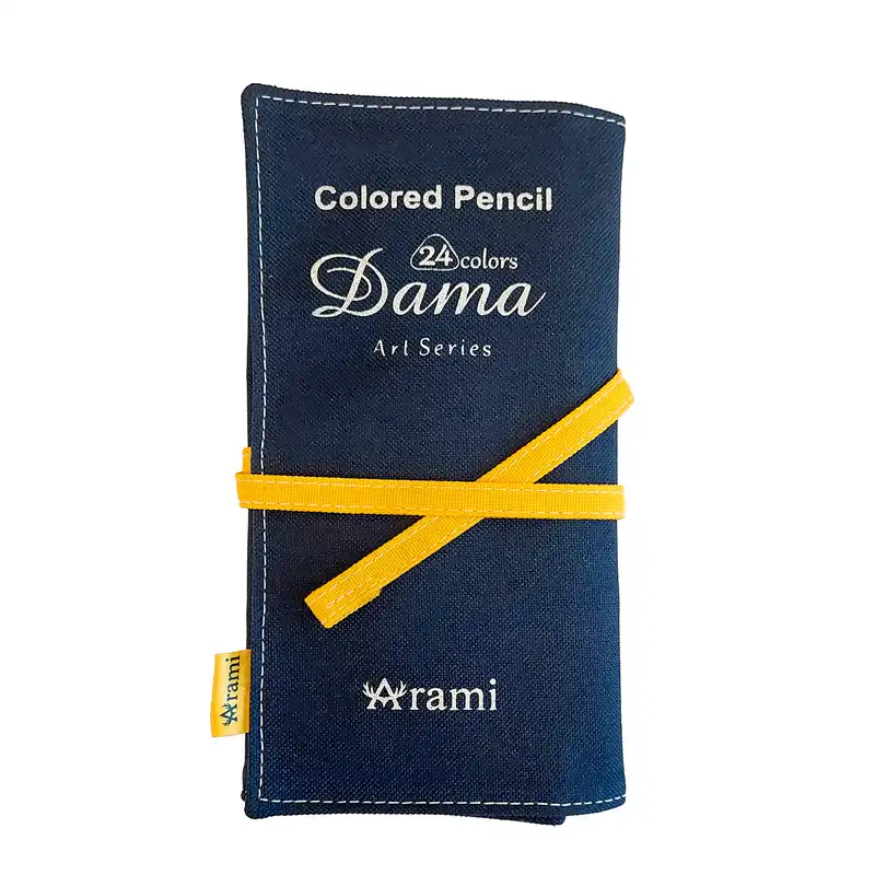 مداد رنگی 24 رنگ آرامی مدل Dama سری آرت کد 3