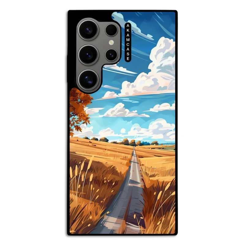 کاور آکام مدل AMC-WSGS24U-NATURE-12 مناسب برای گوشی موبایل سامسونگ Galaxy S24 Ultra