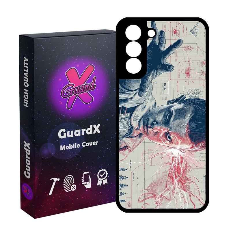 کاور گارد ایکس طرح Stranger Things مدل 10996 مناسب برای گوشی موبایل سامسونگ Galaxy S21 FE