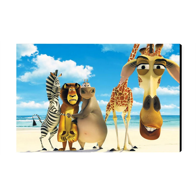 تابلو شاسی عرش مدل فانتزی انیمیشن ماداگاسکار کد As4100