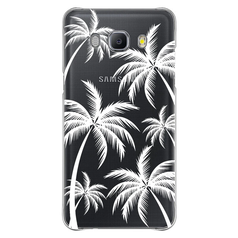 کاور مگافون طرح نخل مدل C52-W مناسب برای گوشی موبایل سامسونگ Galaxy J5 2016 / J510
