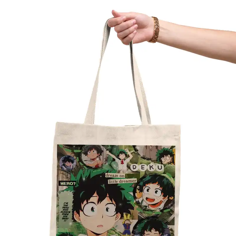 ساک خرید ترمه طراحان ایده مدل مای هیرو آکادمی کد strm0450 - L