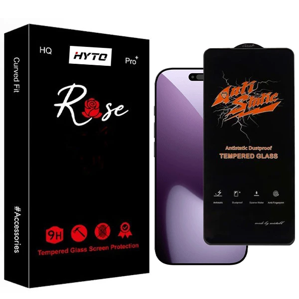 محافظ صفحه نمایش انتی استاتیک هیتو مدل Rose Nevox مناسب برای گوشی موبایل اپل Iphone 17 pro