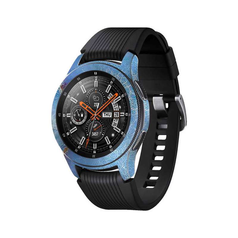برچسب ماهوت طرح Blue-Ocean-Marble مناسب برای ساعت هوشمند سامسونگ Galaxy Watch 46mm