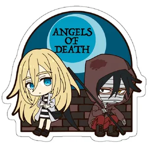 استیکر لپ تاپ مدل Angels of Death- Ray .Zack