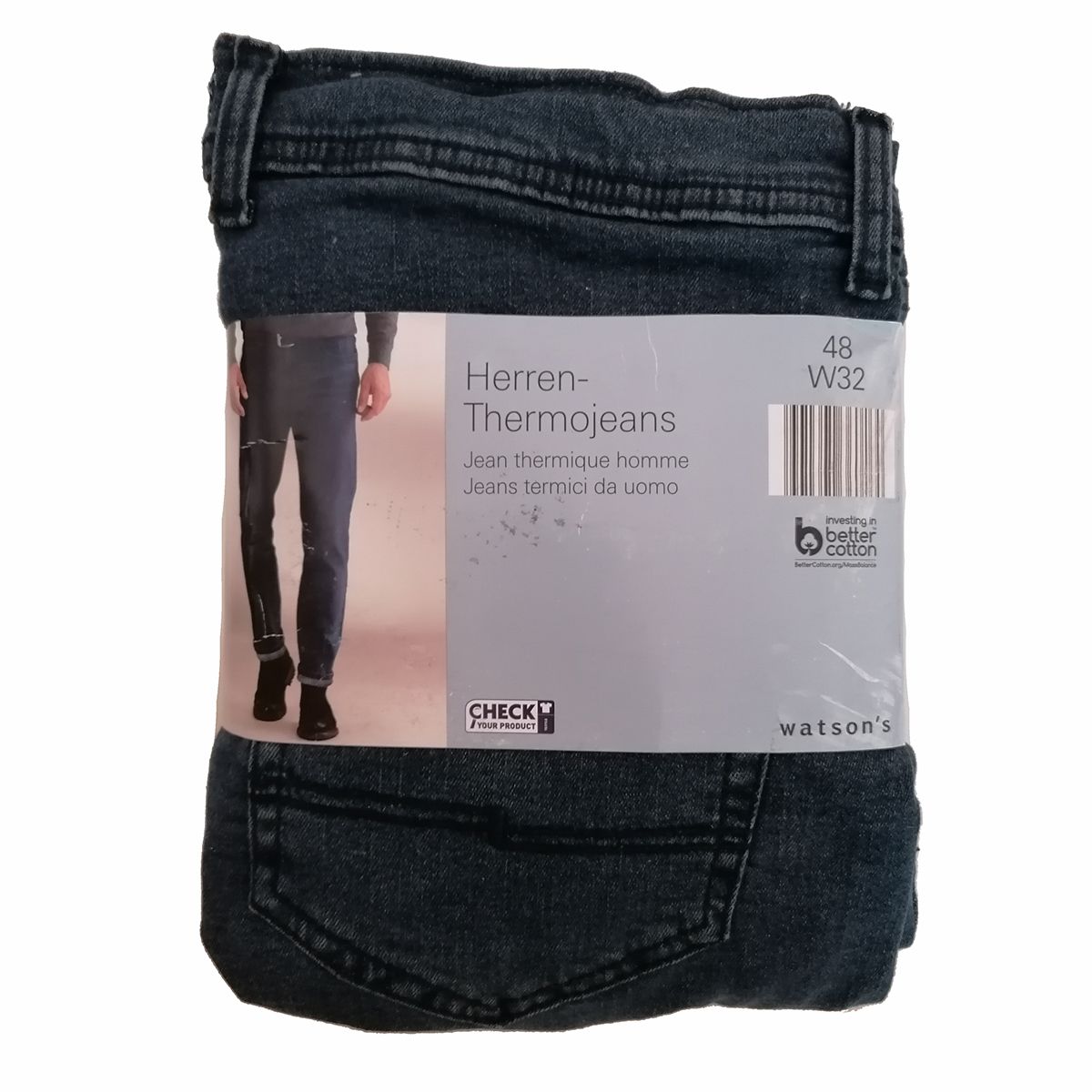 شلوار جین مردانه واتسونز مدل دو لایه کد 12490919 -  - 4