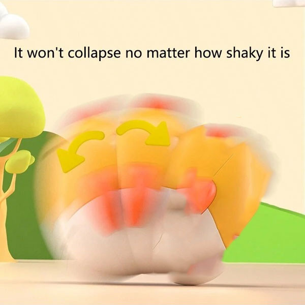 اسباب بازی مدل تعادلی جغجغه ای طرح پلک زن کد 1022