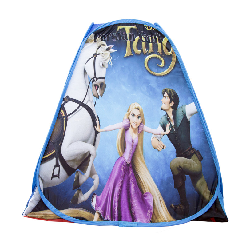 چادر بازی کودک مدل گیسوکمند کد NGVN-GR