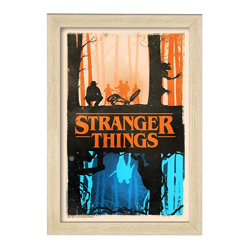 تابلو خندالو مدل استرنجر تینگز (Stranger Things) کد F10172