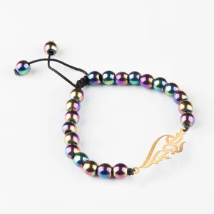 دستبند نقره گلامور طرح ستایش کد 09