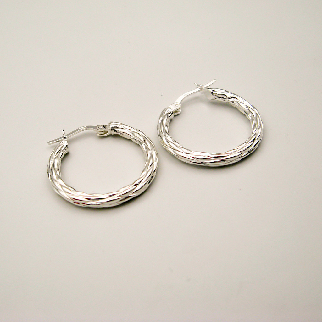 گوشواره نقره زنانه مانچو مدل efs009