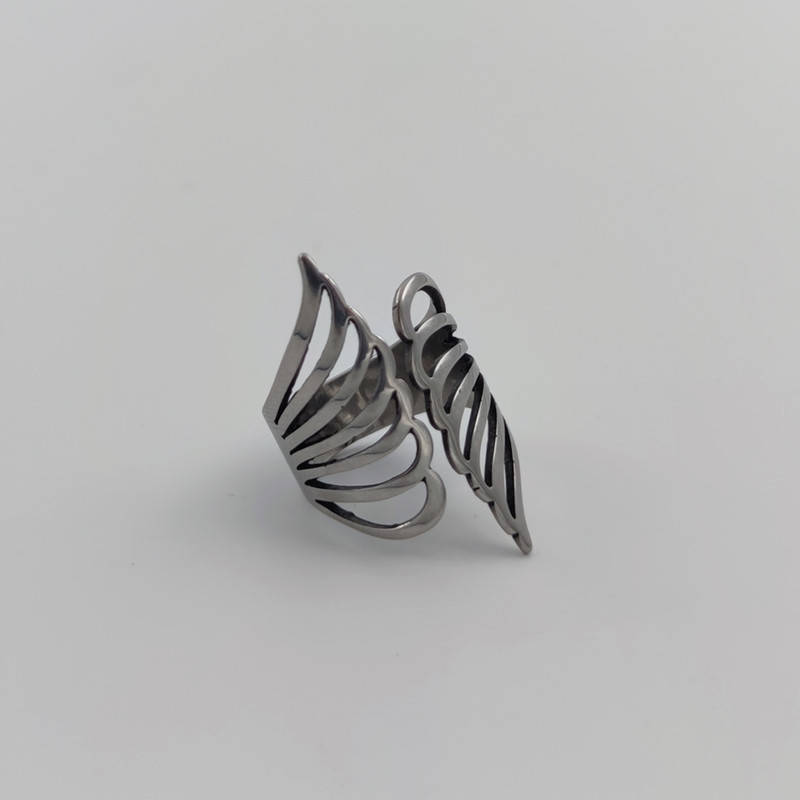 انگشتر زنانه مدل بال فرشته کد S25