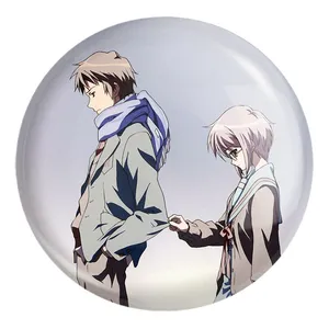پیکسل خندالو طرح کیون و یوکی انیمه ناپدید شدن هارومی سوزومیا The Disappearance of Haruhi Suzumiya کد 23136 مدل بزرگ
