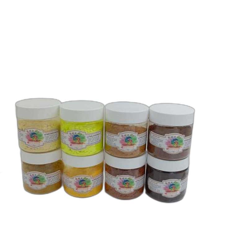 پودر مخمل کالروی مدل m1002 بسته 8 عددی