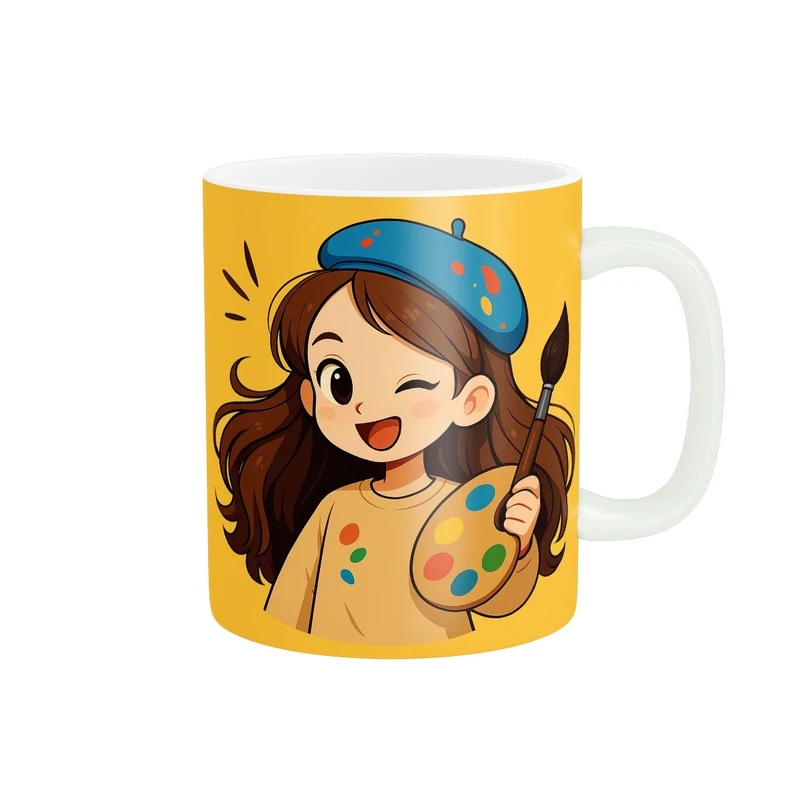 ماگ پاد آفرین طرح دختر کد 6174