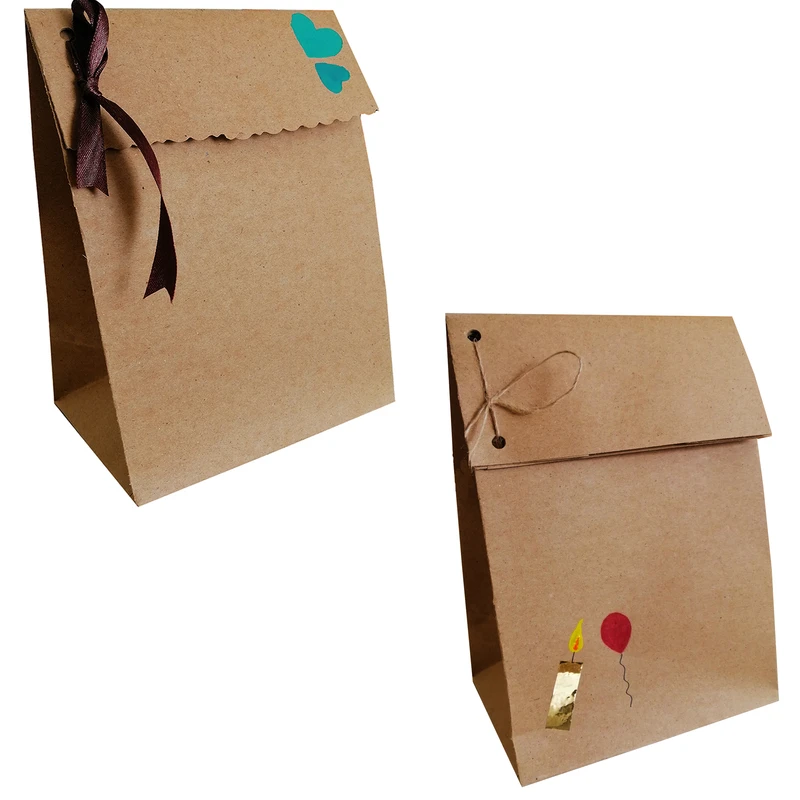 پاکت هدیه مدل تاشو A38 مجموعه 2 عددی