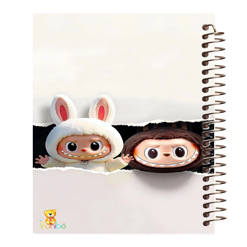 دفتر نقاشی 50 برگ بانیبو مدل لبوبو کد 2702