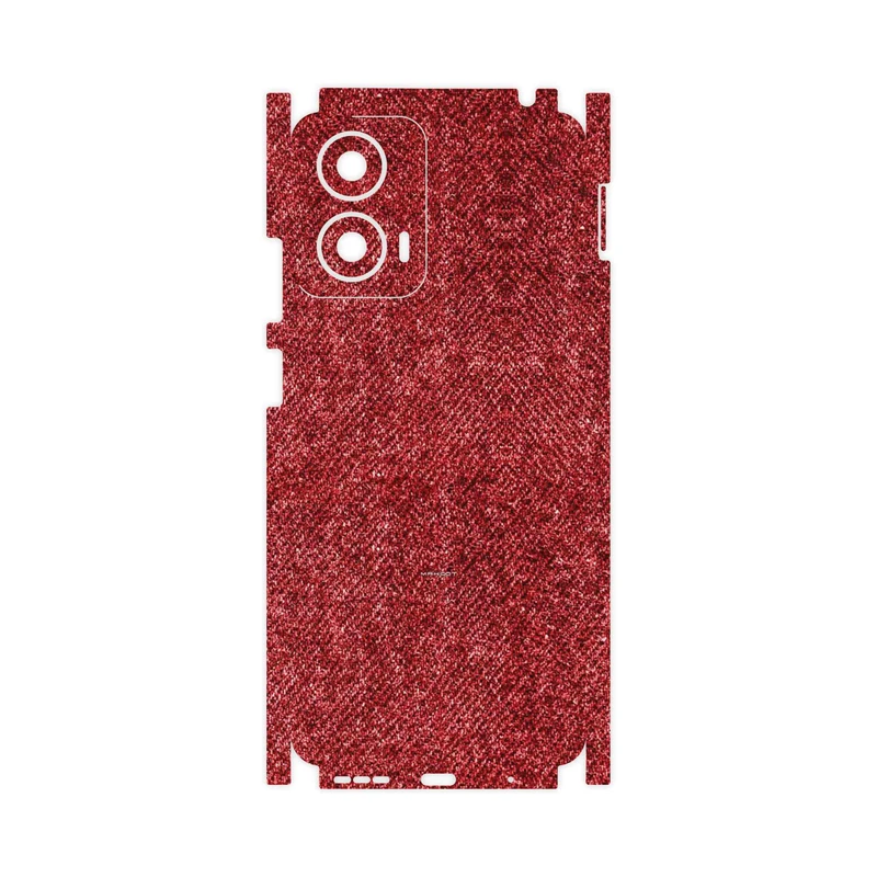 برچسب پوششی ماهوت مدل Fabric Texture 4-FullSkin مناسب برای گوشی موبایل موتورولا Moto G24