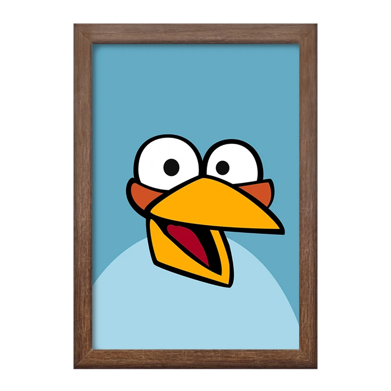 تابلو خندالو طرح پرندگان خشمگین Angry Birds  کد 13855