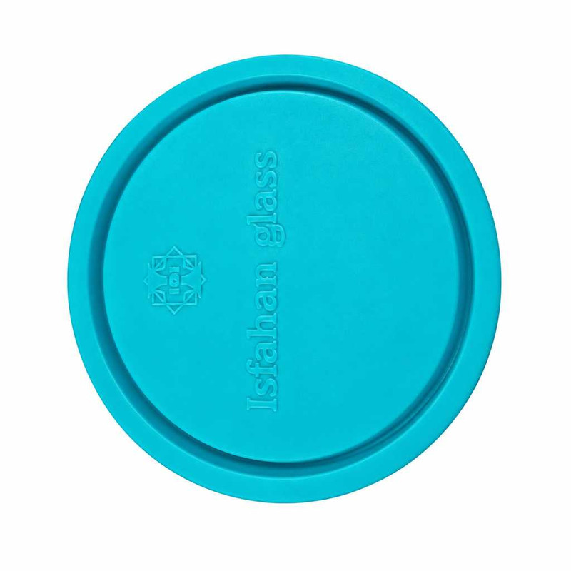 ظرف نگهدارنده با بدنه شیشه ای شیشه و بلور اصفهان مدل آرکا 1205 مناسب برای قراردادن در یخچال و فریزر 
