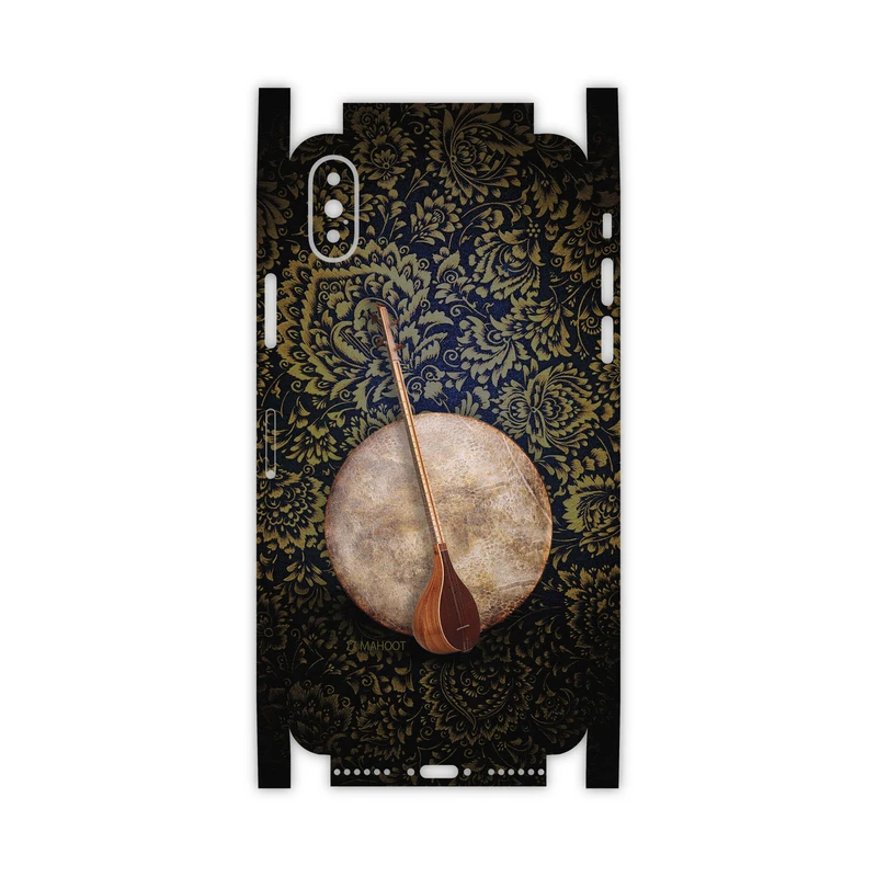 برچسب پوششی ماهوت مدل Setar-Daf-Instruments-FullSkin مناسب برای گوشی موبایل اپل iPhone X