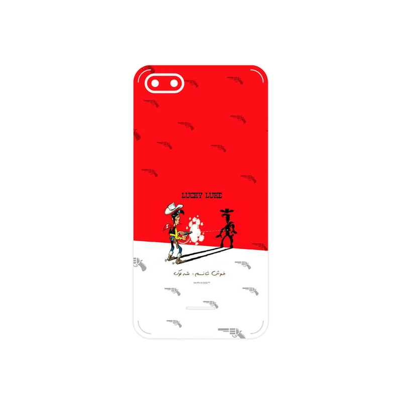 برچسب پوششی ماهوت مدل Lucky Luke مناسب برای گوشی موبایل شیائومی Redmi 6A