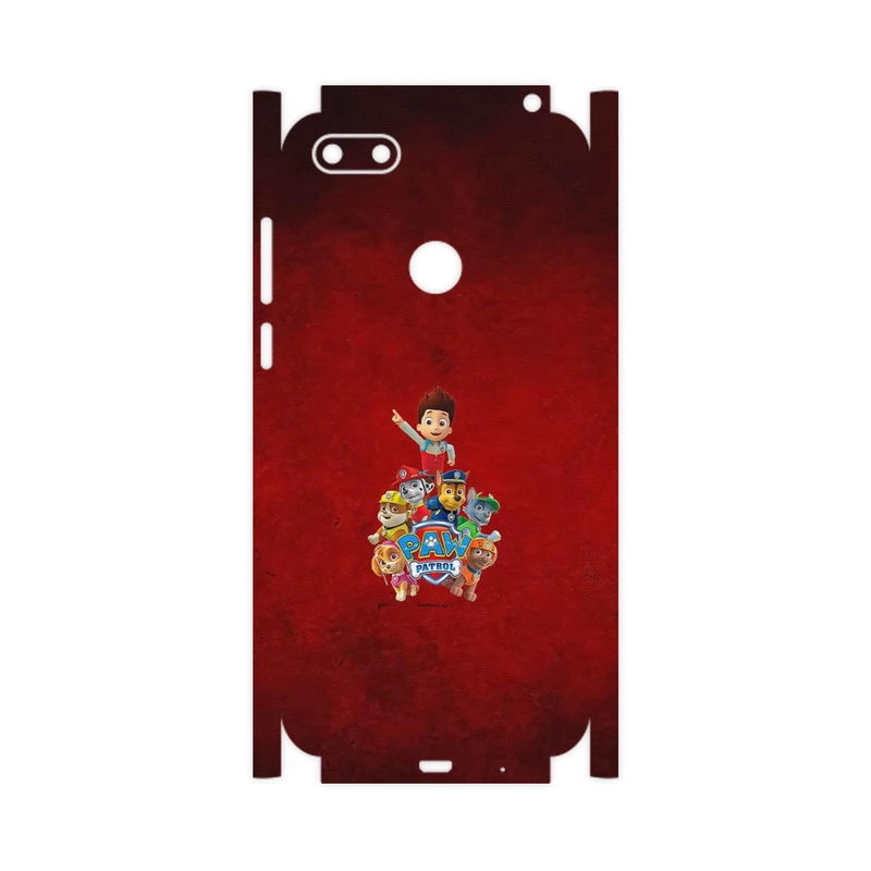 برچسب پوششی ماهوت مدل Paw Patrol-FullSkin مناسب برای گوشی موبایل موتورولا Moto E6 Play