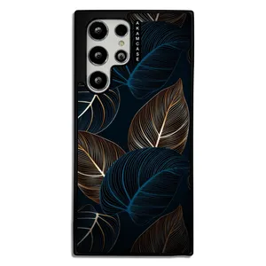 AKAM AMCWSGS22U-LEAVES8 Cover For Samsung Galaxy S21 Ultra