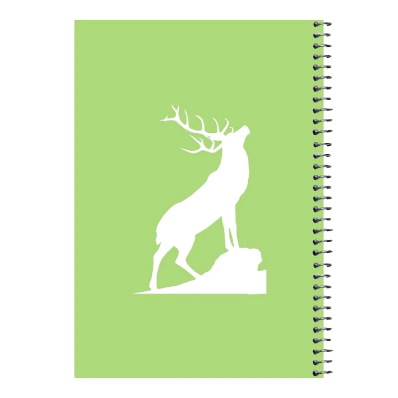 دفتر مشق 80 برگ اس جی مدل گوزن کد۲   