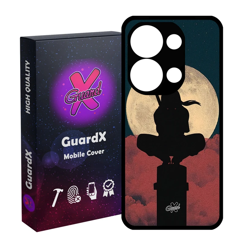 کاور گارد ایکس طرح ایتاچی انیمه مناسب برای گوشی موبایل شیائومی Redmi Note 13 Pro 4G / Poco M6 Pro 4G