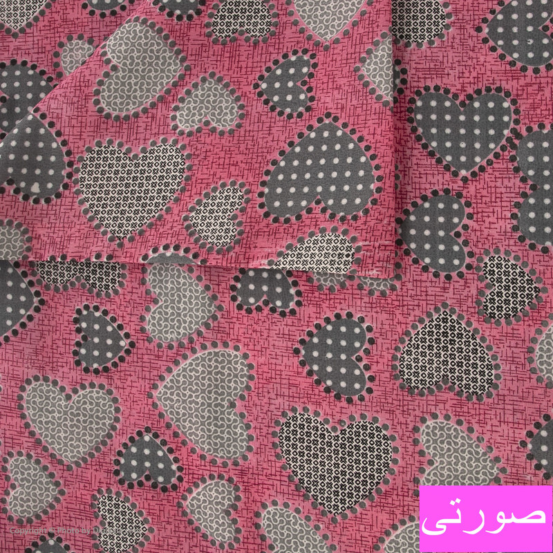 سرویس ملحفه آرین مدل قلب کد Ar160 دو نفره 3 تکه
