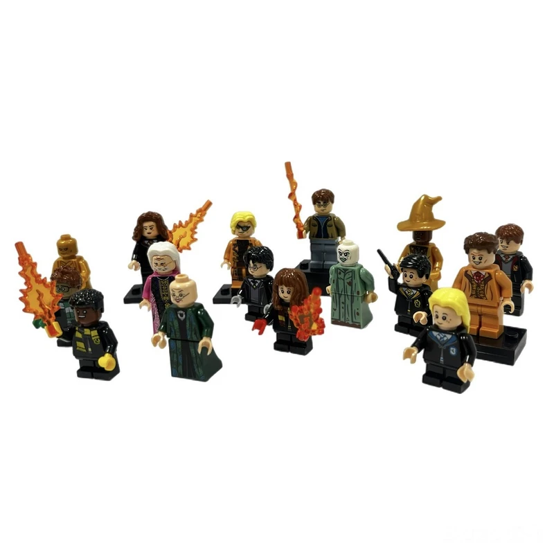 اکشن فیگور مدل هری پاتر ارتفاع 4 سانتی‌متر مجموعه 16 عددی