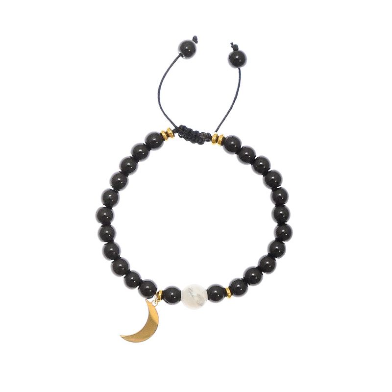 دستبند زنانه دلنار گالری مدل ماه دستبند زنانه دلنار گالری مدل ماه