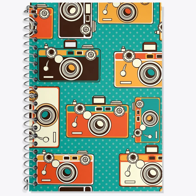 دفتر لغت 50 برگ خندالو مدل دوربین کد 1748