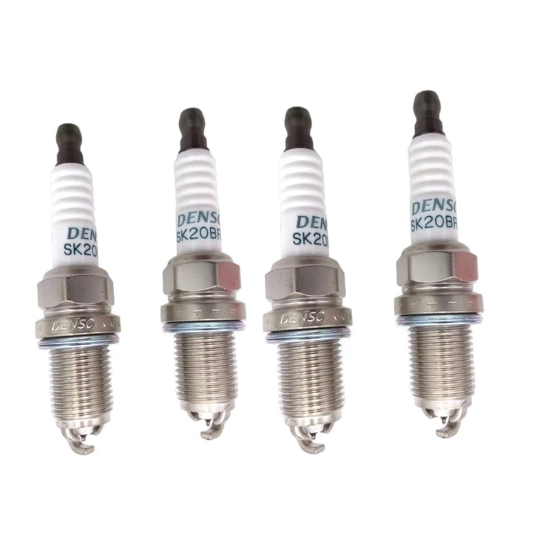 شمع خودرو دنسو مدل  SK20BR11 سه پلاتین ایریدیوم بسته 4 عددی
