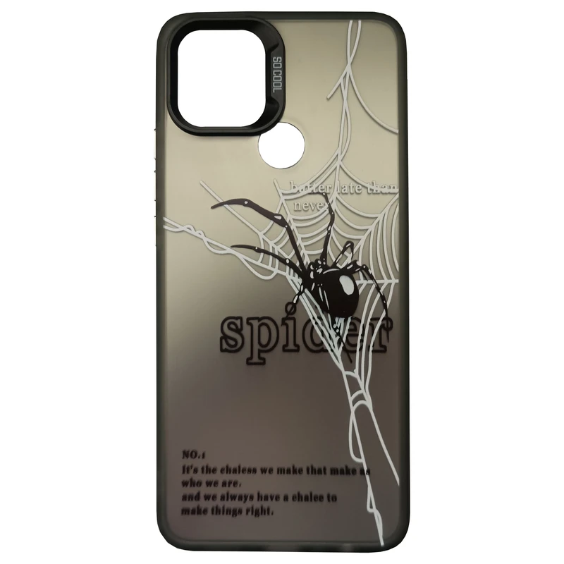 کاور مدل Luxury کد 1-0 طرح عنکبوت مناسب برای گوشی موبایل ااوپو A15