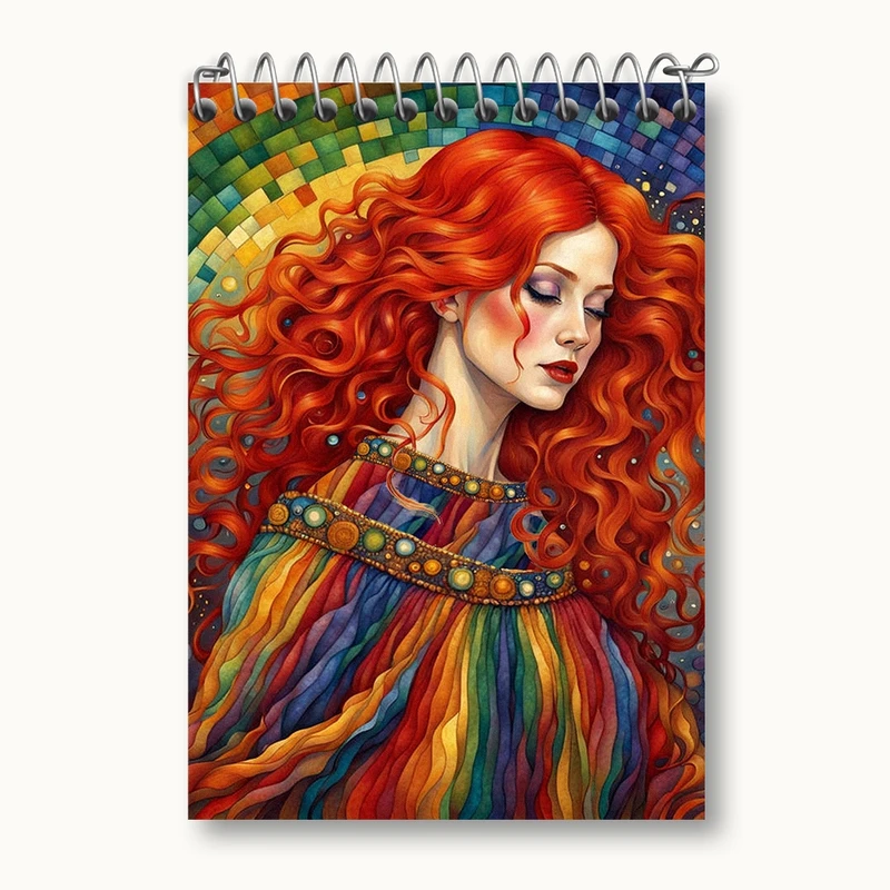 دفتر یادداشت 50 برگ خندالو مدل دخترانه کد N1466