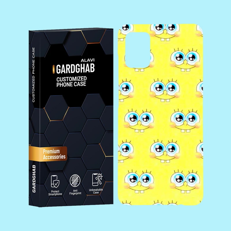 کاور گارد قاب علوی مدل پترن فانتزی مناسب برای گوشی موبایل سامسونگ Galaxy A31